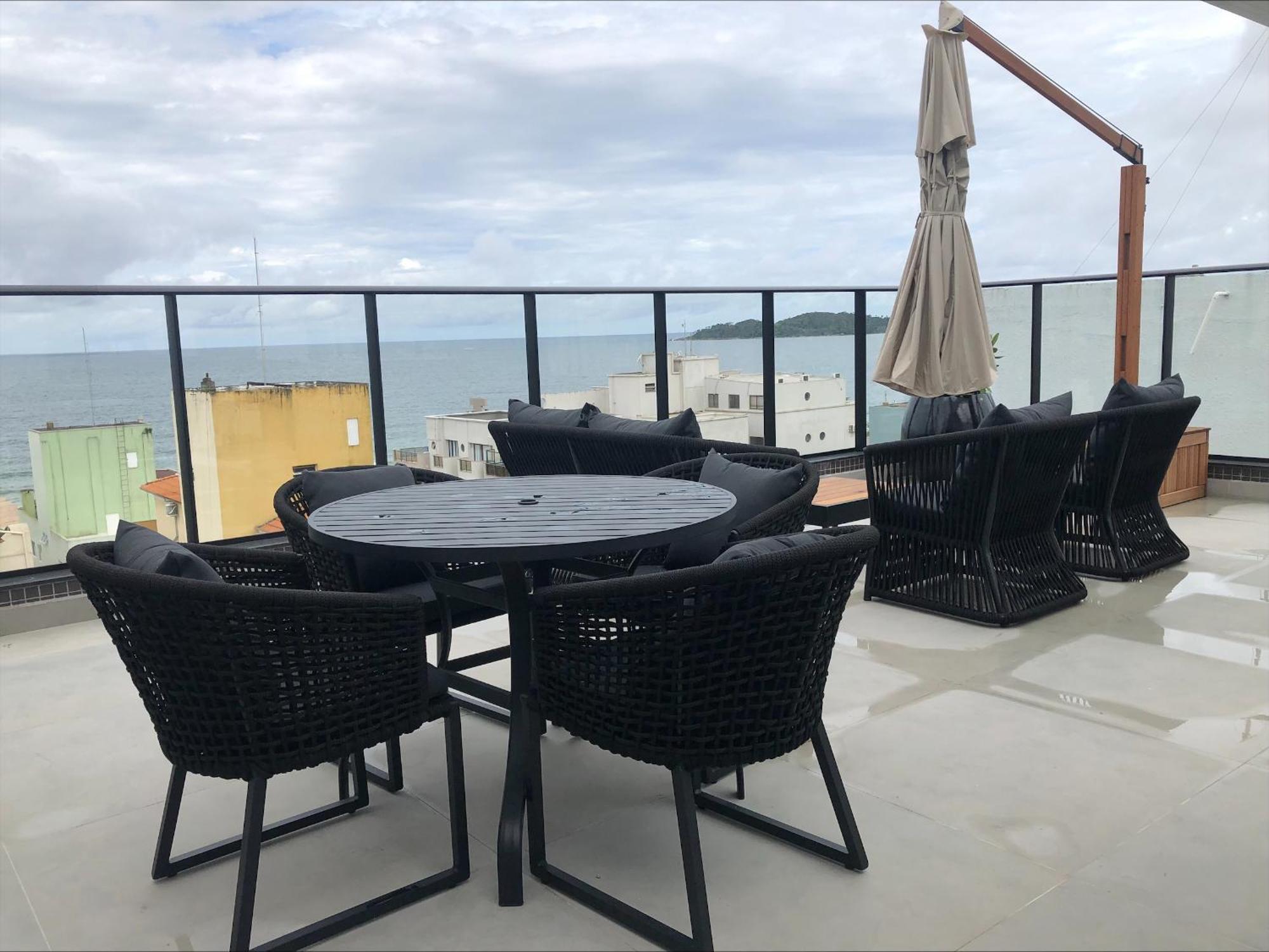 Departamento Con Vista Al Mar En Villa Francione 506 บอมบินญัส ภายนอก รูปภาพ